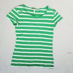 💥5/$25💥 Banana Republic Striped Sequin T-Shirt